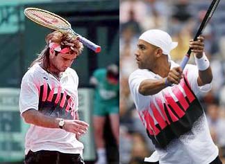 Agassi et Blake